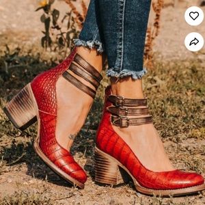 Freebird by Steven Randi Red Croco